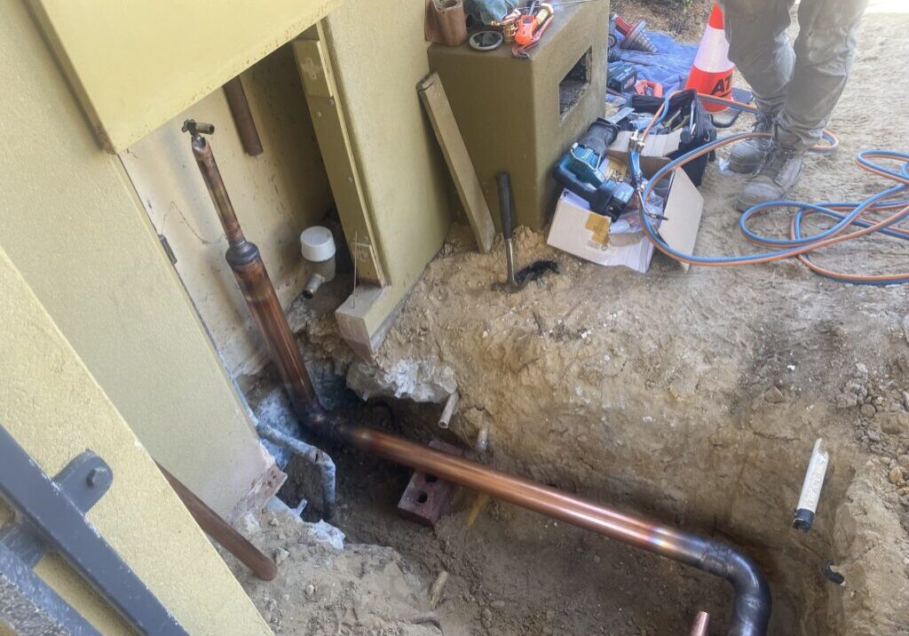 Applecross gas and water mains - 02